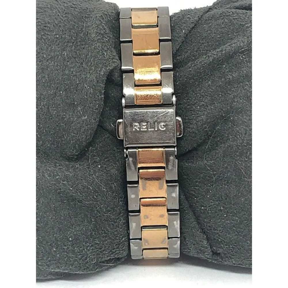 Relic ZR34182 Women's Stainless Steel Analog Quartz Genuine Wrist Watch DV19